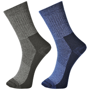 Portwest Thermal Insulated All Weather Socks Extra Cushioning Reinforced SK11 